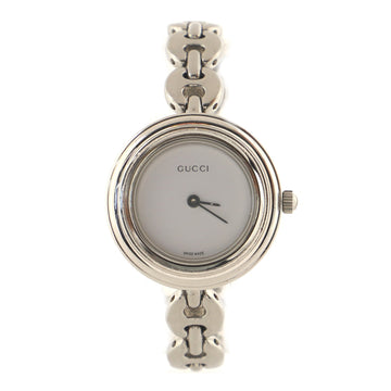 Gucci Interchangeable Bezel Quartz Watch Stainless Steel with Plastic 26