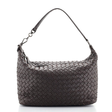 Bottega Veneta Zip Hobo Intrecciato Nappa Small