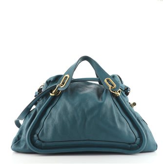 Chloe Paraty Top Handle Bag Leather Large