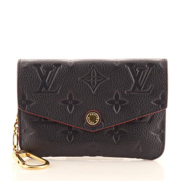 Louis Vuitton Key Pouch Monogram Empreinte Leather