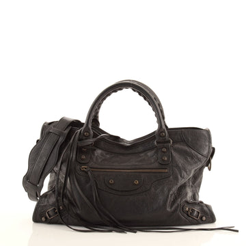 Balenciaga City Classic Studs Bag Leather Medium