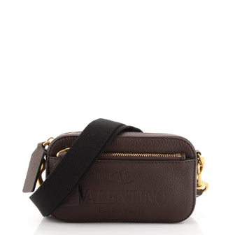 Valentino Identity Camera Belt Bag Leather