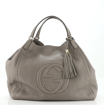 Gucci Soho Shoulder Bag Leather Large