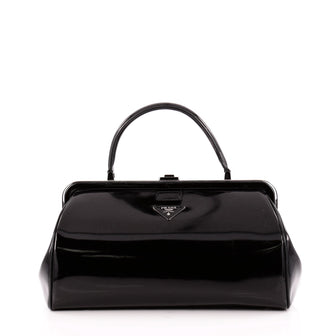 Prada Frame Doctor Bag Spazzolato Leather Large