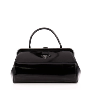 Prada Frame Doctor Bag Spazzolato Leather Large