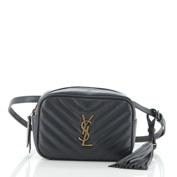 Saint Laurent Lou Belt Bag Matelasse Chevron Leather