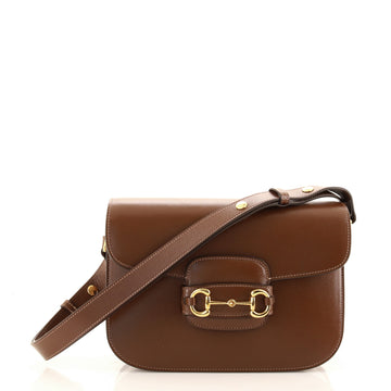 Gucci 1955 Horsebit Shoulder Bag Leather Small