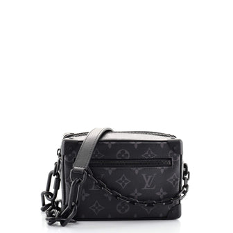 Louis Vuitton Soft Trunk Bag Monogram Eclipse Canvas Mini