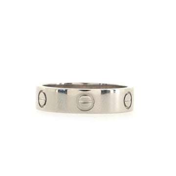 Cartier Love Band Ring Platinum