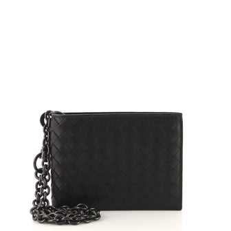Bottega Veneta Bifold Wallet on Chain Intrecciato Nappa