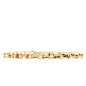Tiffany & Co. T Chain Bracelet 18K Yellow Gold Narrow