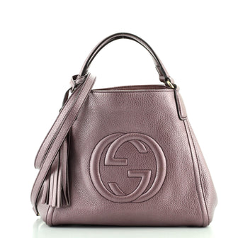 Gucci Soho Convertible Shoulder Bag Leather Small