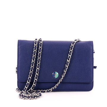 Chanel Wallet on Chain Caviar