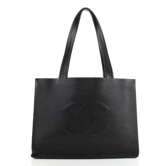 Chanel Vintage Timeless Shopping Tote Caviar