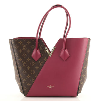 Louis Vuitton Kimono Handbag Monogram Canvas and Leather MM