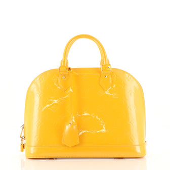 Louis Vuitton Alma Handbag Monogram Vernis PM