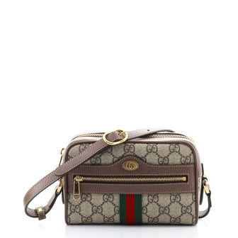 Gucci Ophidia Shoulder Bag GG Coated Canvas Mini