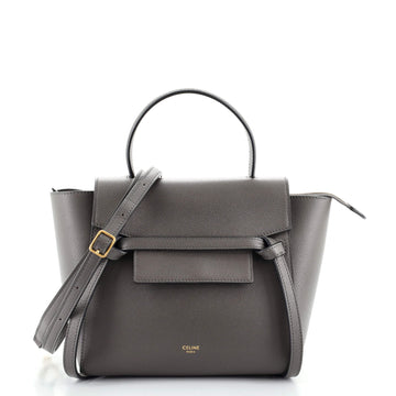 Celine Belt Bag Textured Leather Nano