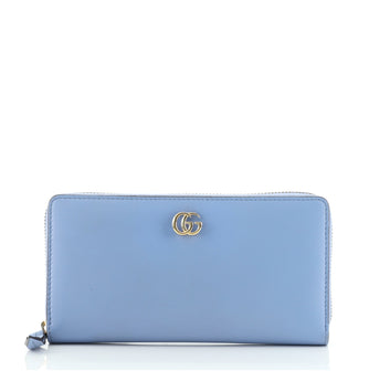 Gucci GG Marmont Zip Around Wallet Leather