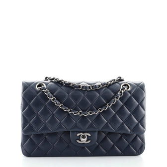 Chanel Classic Double Flap Bag Quilted Lambskin Medium