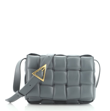 Bottega Veneta Cassette Crossbody Bag Padded Maxi Intrecciato Leather