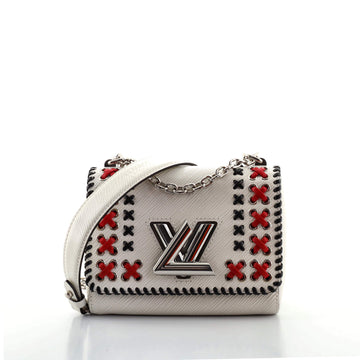 Louis Vuitton Twist Handbag Whipstitch Epi Leather PM