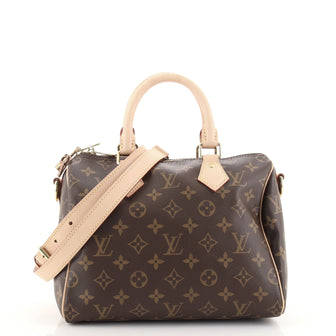 Louis Vuitton Speedy Bandouliere Bag Monogram Canvas 25