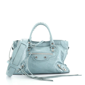 Balenciaga City Classic Studs Bag Leather Mini