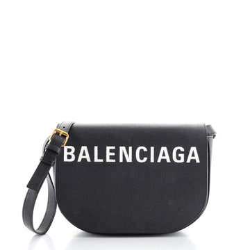 Balenciaga Logo Ville Day Bag Leather Small