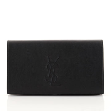Saint Laurent Belle de Jour Clutch Leather Large