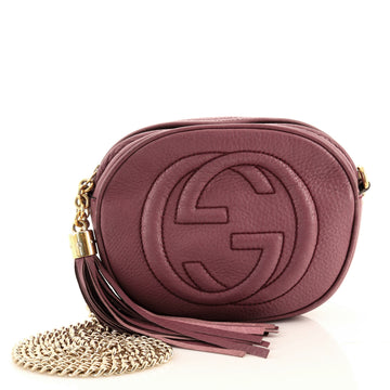 Gucci Soho Chain Bag Leather Mini