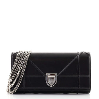 Christian Dior Diorama Croisiere Chain Wallet Lambskin