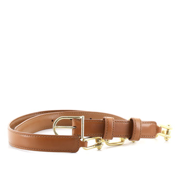 Celine Belt Leather with Metal Thin