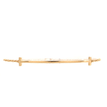 Tiffany & Co. T Smile Chain Bracelet 18K Rose Gold Medium