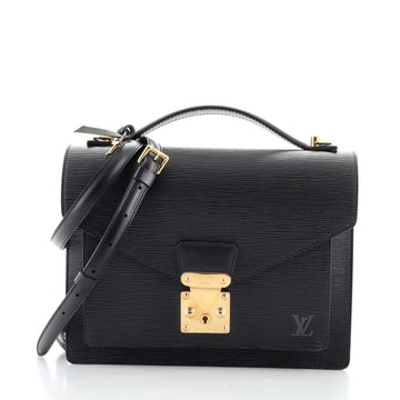 Louis Vuitton Monceau Handbag Epi Leather
