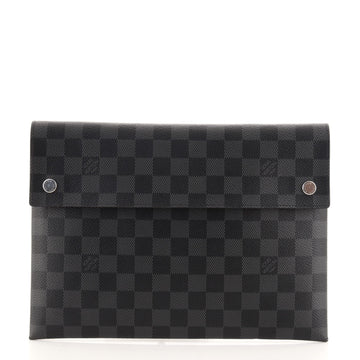 Louis Vuitton Pochette Alpha Triple Damier Graphite