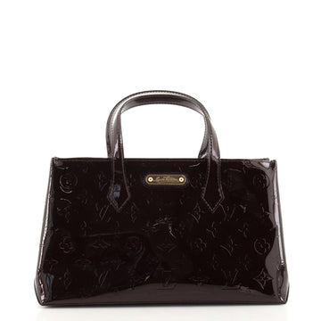 Louis Vuitton Wilshire Handbag Monogram Vernis PM
