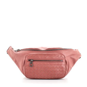 Bottega Veneta Light Waist Bag Intrecciato Leather