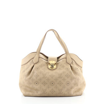 Louis Vuitton Cirrus Handbag Mahina Leather PM