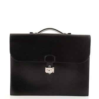 Hermes Sac a Depeches Bag Box Calf 38