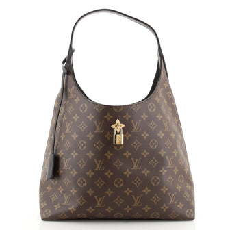 Louis Vuitton Flower Hobo Monogram Canvas