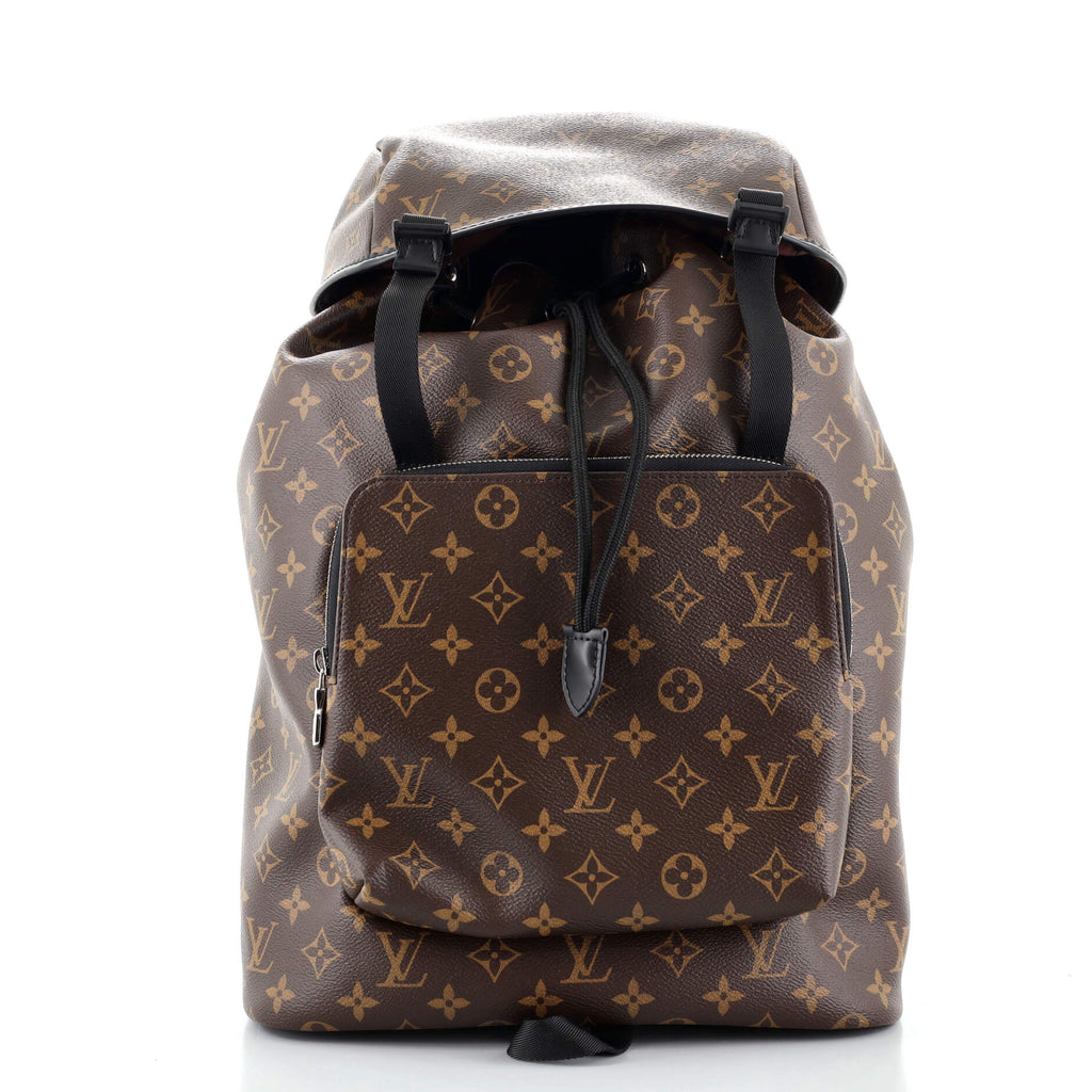 Louis Vuitton Zack Backpack Macassar Monogram Canvas Brown 90670150