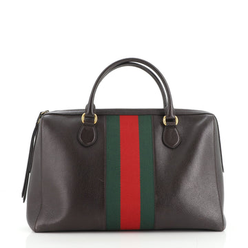 Gucci Webby Top Handle Bag Leather Large