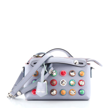 Fendi By The Way Satchel Studded Leather Mini