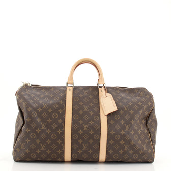 Louis Vuitton Keepall Bag Monogram Canvas 55