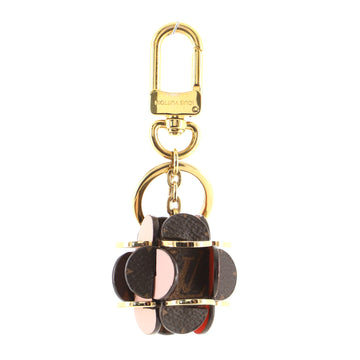 Louis Vuitton Flowering Bag Charm and Key Holder Monogram Canvas and Metal