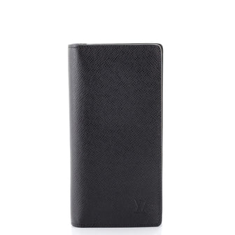 Louis Vuitton Brazza Wallet Taiga Leather