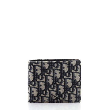 Christian Dior Bifold Wallet Oblique Canvas