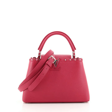 Louis Vuitton Capucines Bag Studded Leather PM