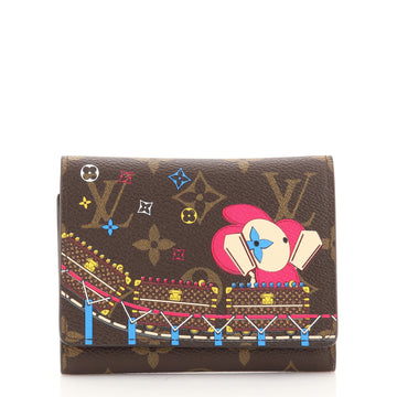 Louis Vuitton Victorine Wallet Limited Edition Vivienne Xmas Monogram Canvas